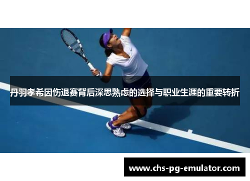 丹羽孝希因伤退赛背后深思熟虑的选择与职业生涯的重要转折